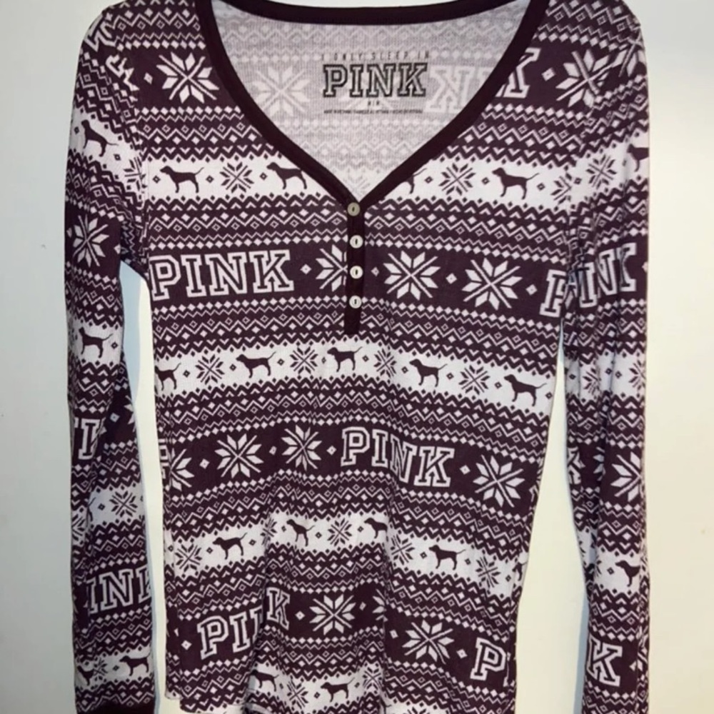 Women’s PINK Victoria’s Secret pajama shirt